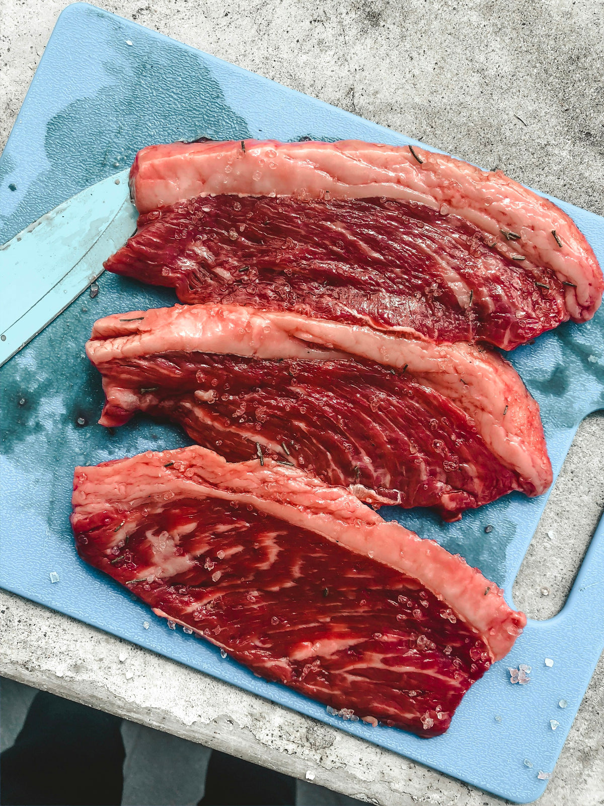 Raw beef brisket (sample photo)