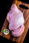 Raw boneless turkey breast (sample photo)