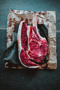 Raw veal chops (sample photo)