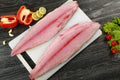 Raw white fish fillets (sample photo)